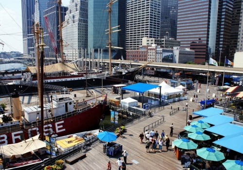 Exploring the Rich Maritime History of South Street Seaport in Water Street NYC